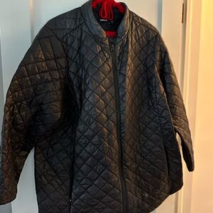 Torrid Black Quilted Puffer Jacket